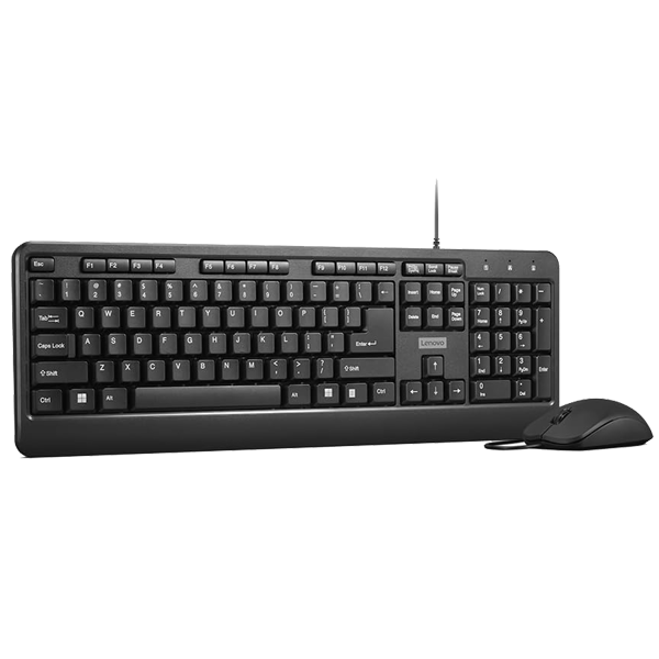 Lenovo 160 Wired Keyboard & Mouse Combo - GX31L52655