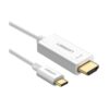 UGREEN USB-C Male to HDMI Male Cable 1.5m - White - MM121 "UG-30841"
