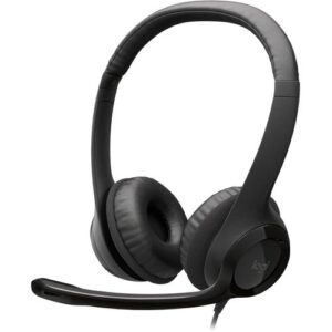 Logitech H390 USB Headset with Noise-Canceling Mic (981-000406)