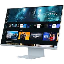 Samsung 32 inch 4K Smart Monitor M8 - 60Hz - Cloud Blue (LS32CM80BUMXUE)