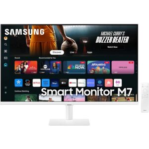 Samsung M7 32-inch M70D Smart Monitor with Streaming TV (LS32DM703UMXUE)