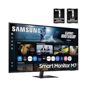 Samsung M7 32″ M70D Smart Monitor with Streaming TV (LS32DM703UMXUE)