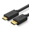 UGREEN DisplayPort Male to HDMI Male Cable 2m (Black) - DP101 (UG-10202)