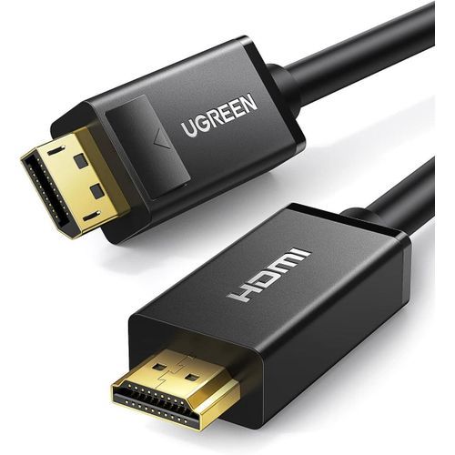 UGREEN DisplayPort Male to HDMI Male Cable 5m (Black) - DP101 (UG-10204)