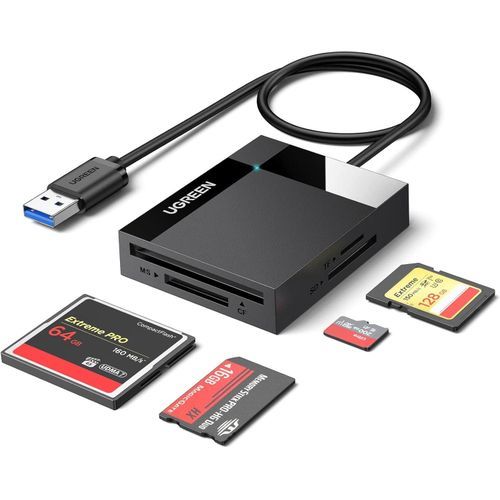 UGREEN USB-A 3.0 All-in-One Card Reader 50cm - CR125 (UG-30333)