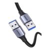 UGREEN USB-A 3.0 Male to Male Braided Cable 2m Black - US373 (UG-80791)