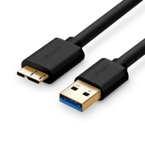 UGREEN USB-A 3.0 to Micro USB 3.0 Male Cable 0.5m Black - US130 (UG-10840)