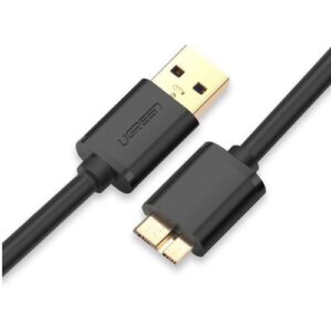 UGREEN USB-A 3.0 to Micro USB 3.0 Male Cable 1m Black - US130 (UG-10841)