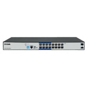 D-Link 16-Port Gigabit Long Range 250m PoE+ Smart Switch (DGS-F1210-18PS)