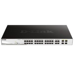 D-Link 26-Port Gigabit Smart Managed PoE+ Switch (DGS-F1210-26PS)