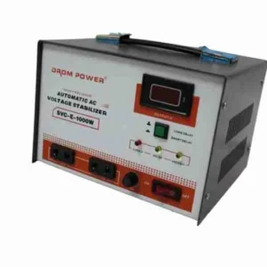 Drom SVC-E-1500W Servo Motor Digital Voltage Stabilizer (Single Phase)