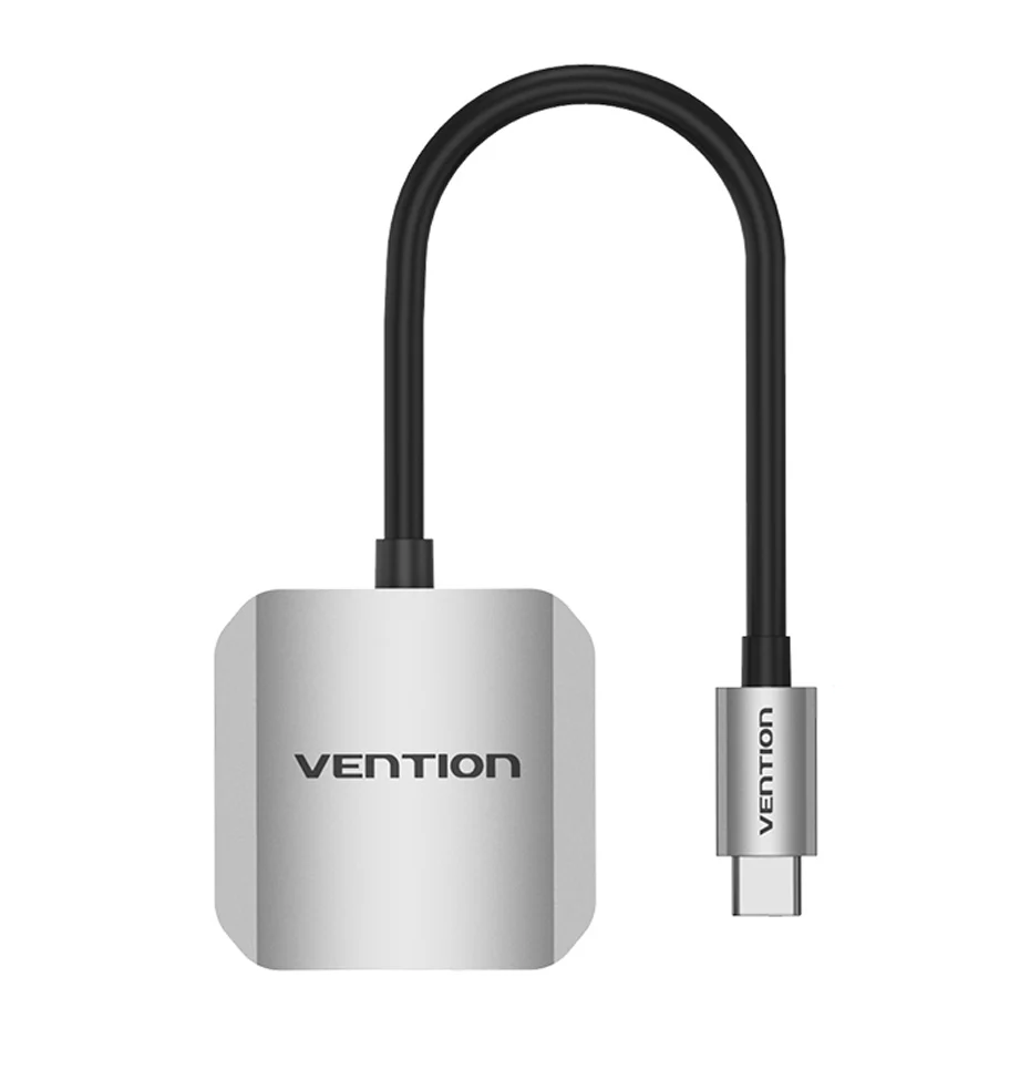 Vention USB-C to HDMI Converter 0.15M Gray Aluminum Alloy Type (TDEHB)