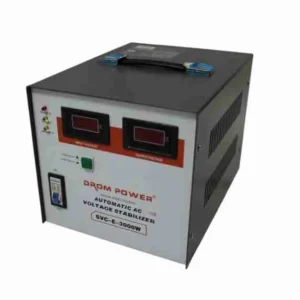 DROM SVC-E 2000W Digital (Single Phase) Servo Motor Voltage Stabilizer